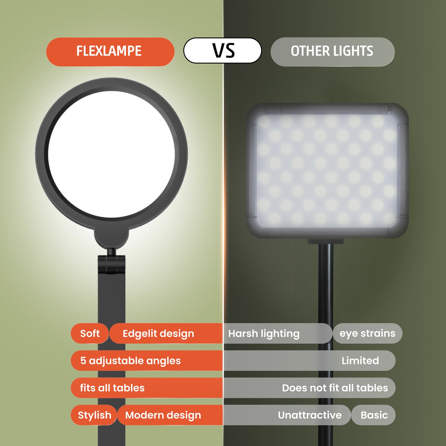 GLØD Flexlampe
